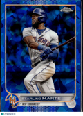 Starling Marte 2022 Topps Chrome Update Sapphire Edition New York Mets