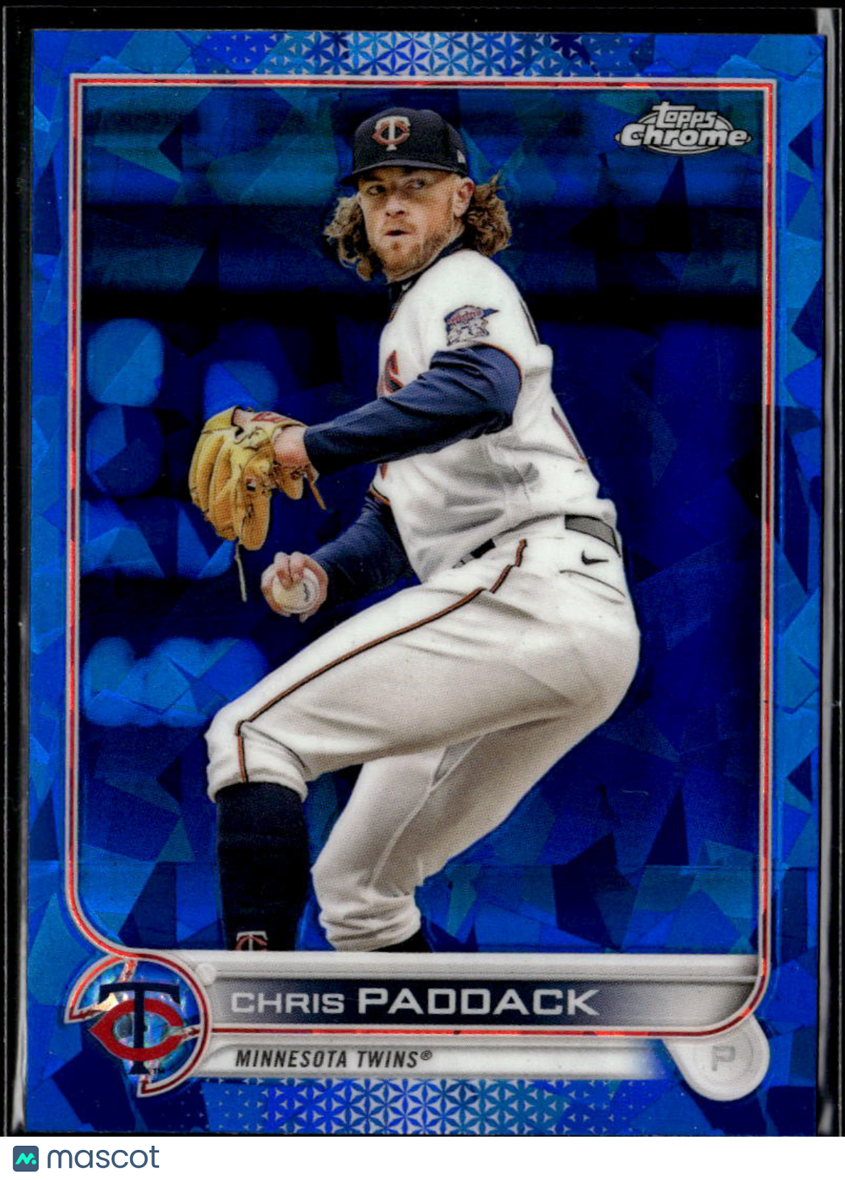 Chris Paddack 2019 Topps Chrome Update Sapphire Edition Minnesota Twins