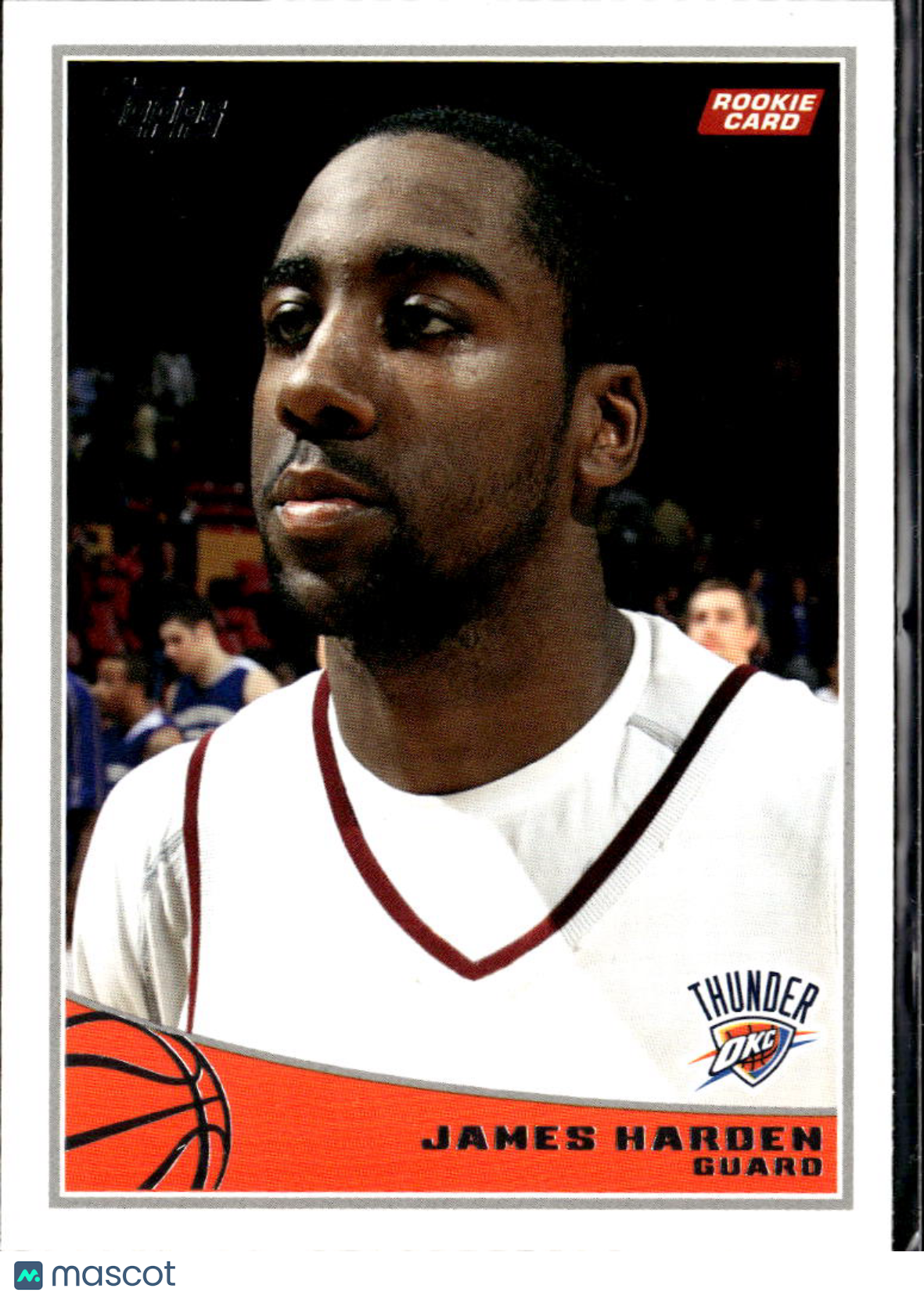 James Harden 2009-10 Topps Rookie Card RC #319 Oklahoma City Thunder