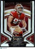 Nick Bosa 2020 Panini Select Rookie Selections San Francisco 49ers