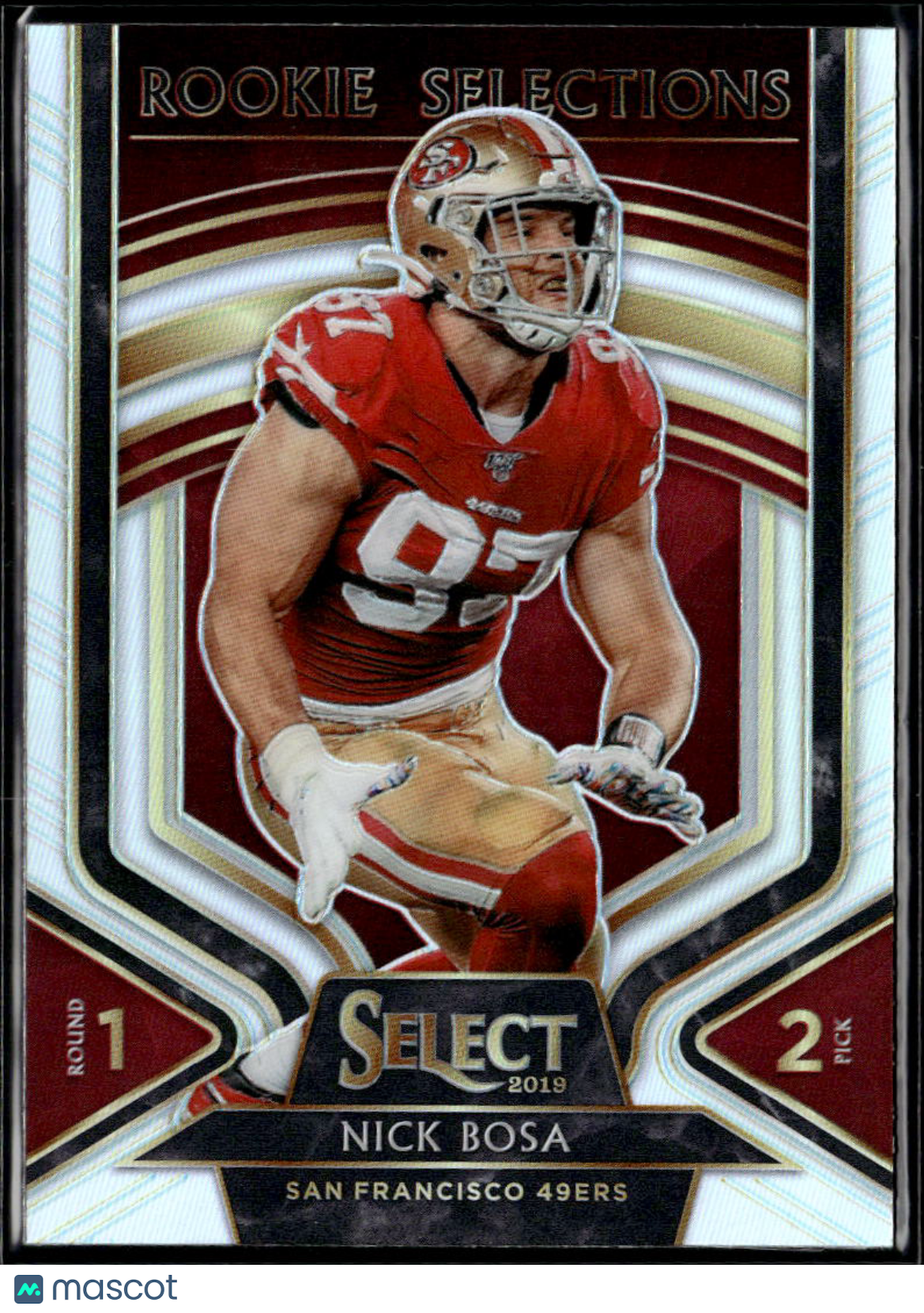 Nick Bosa 2020 Panini Select Rookie Selections San Francisco 49ers