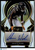 Shaun Wade 2025 Select Auto Autograph Chicago Bears
