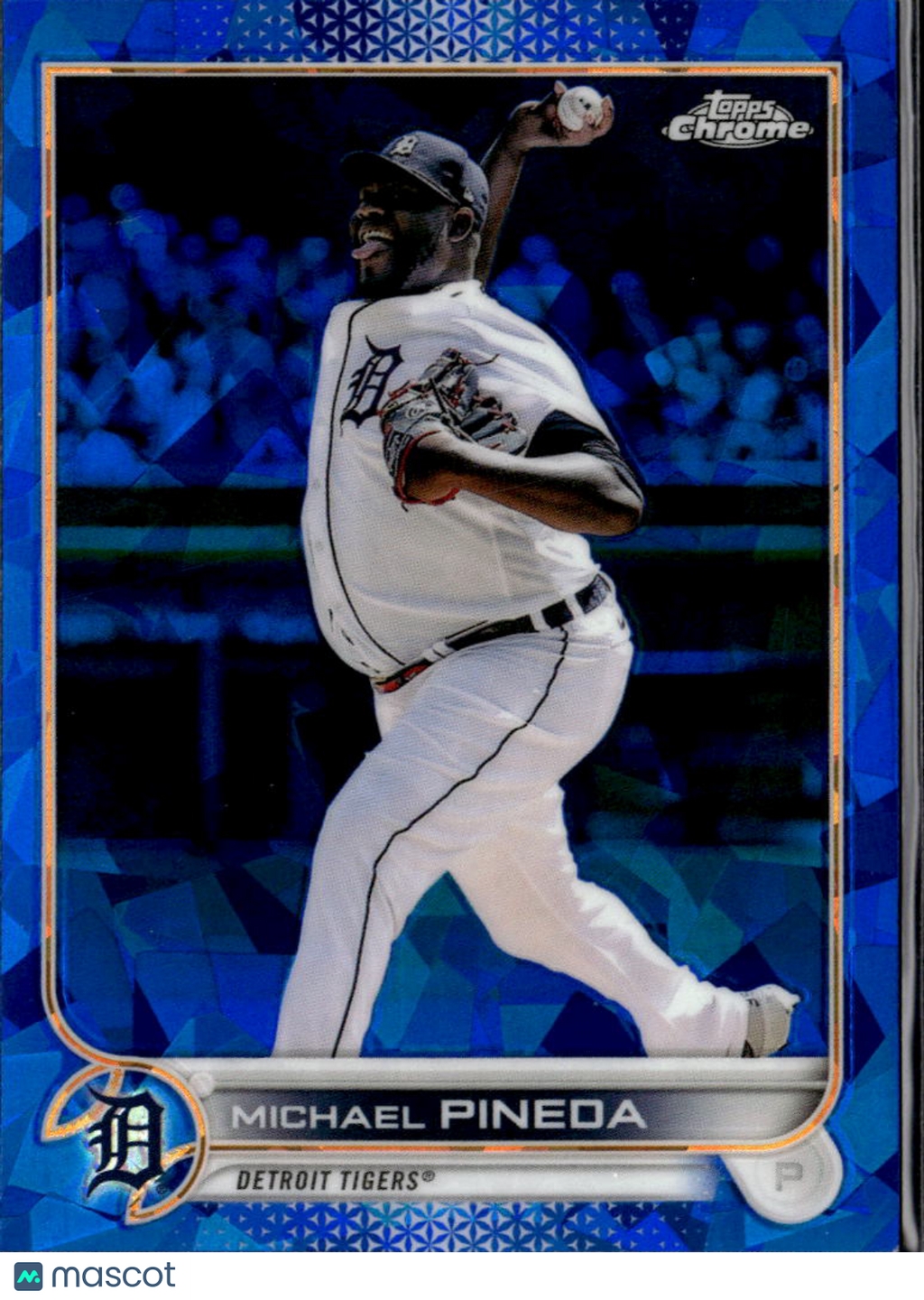 Michael Pineda 2022 Topps Chrome Sapphire Edition Update Series Detroit Tigers