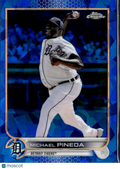 Michael Pineda 2022 Topps Chrome Sapphire Edition Update Series Detroit Tigers