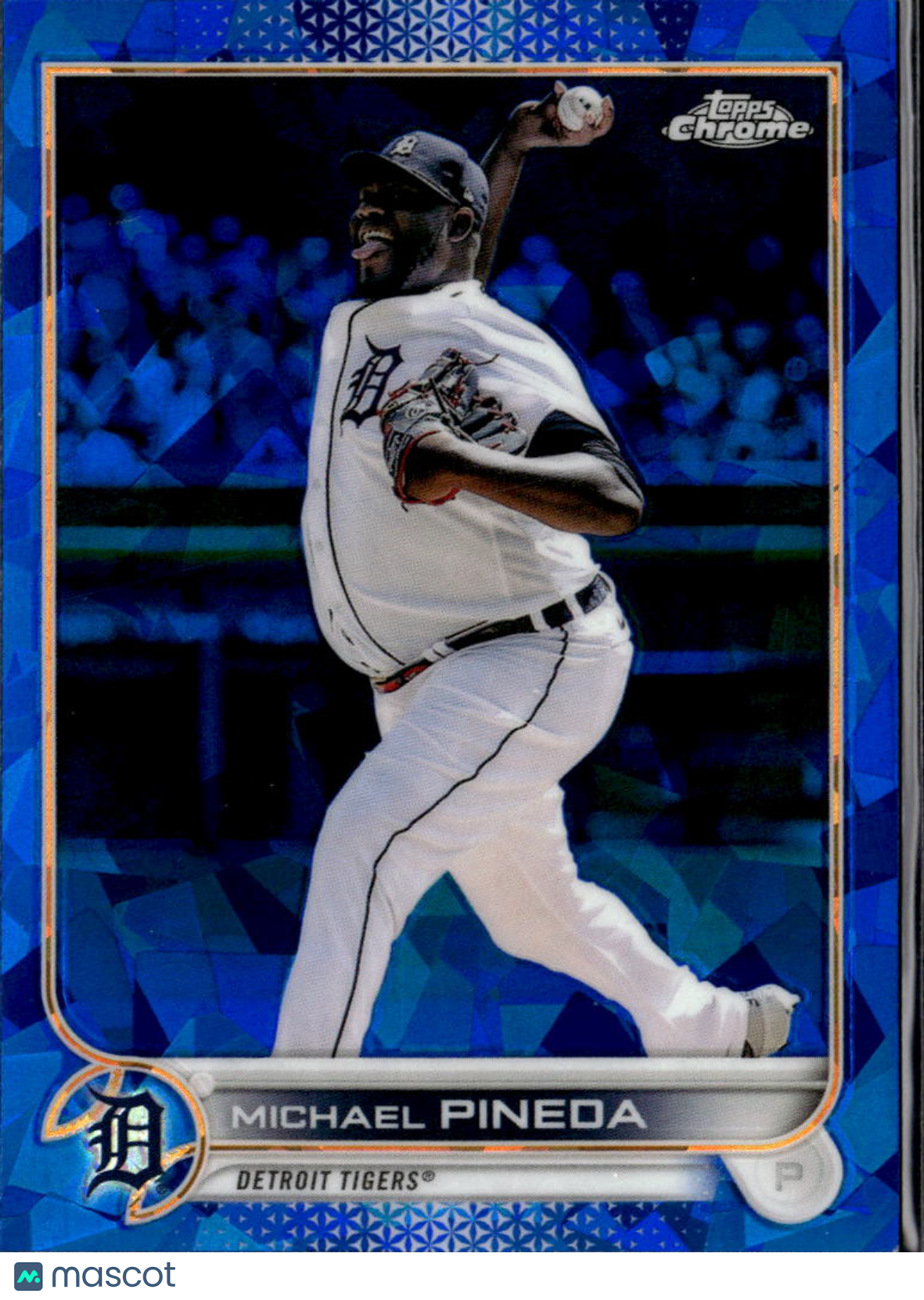 Michael Pineda 2022 Topps Chrome Sapphire Edition Update Series Detroit Tigers