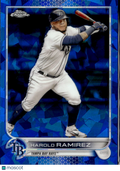 Harold Ramirez 2022 Topps Chrome Sapphire Edition Update Series Tampa Bay Rays