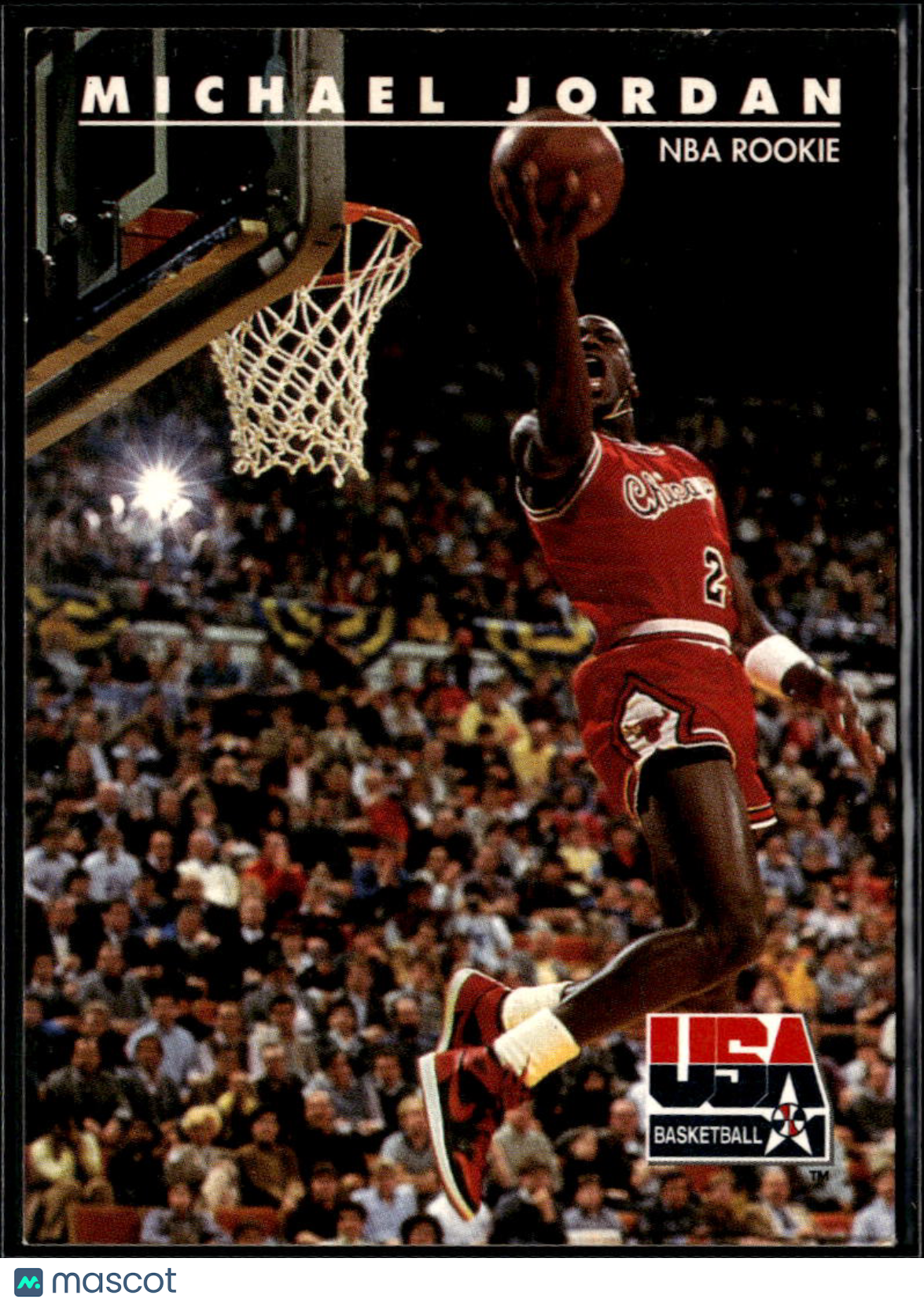 Michael Jordan 1992 SkyBox USA Basketball #38 Chicago Bulls