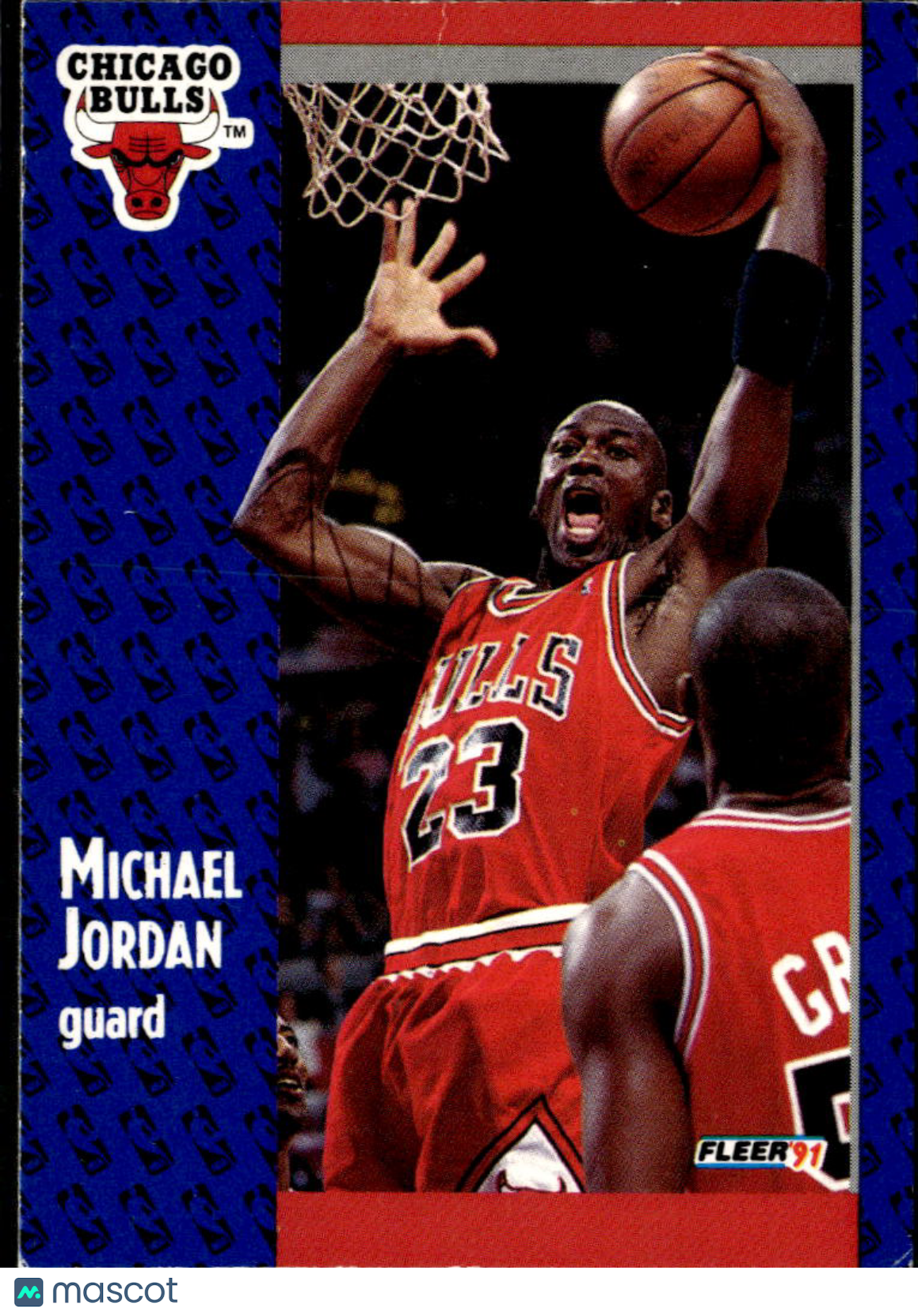 Michael Jordan 1991 Fleer #29 Chicago Bulls