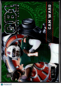 Cam Ward 2024 Wild Card On The Clock Rookie RC Miami Hurricanes /10