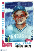 George Brett 2025 Topps Shoebox Treasures Kansas City Royals