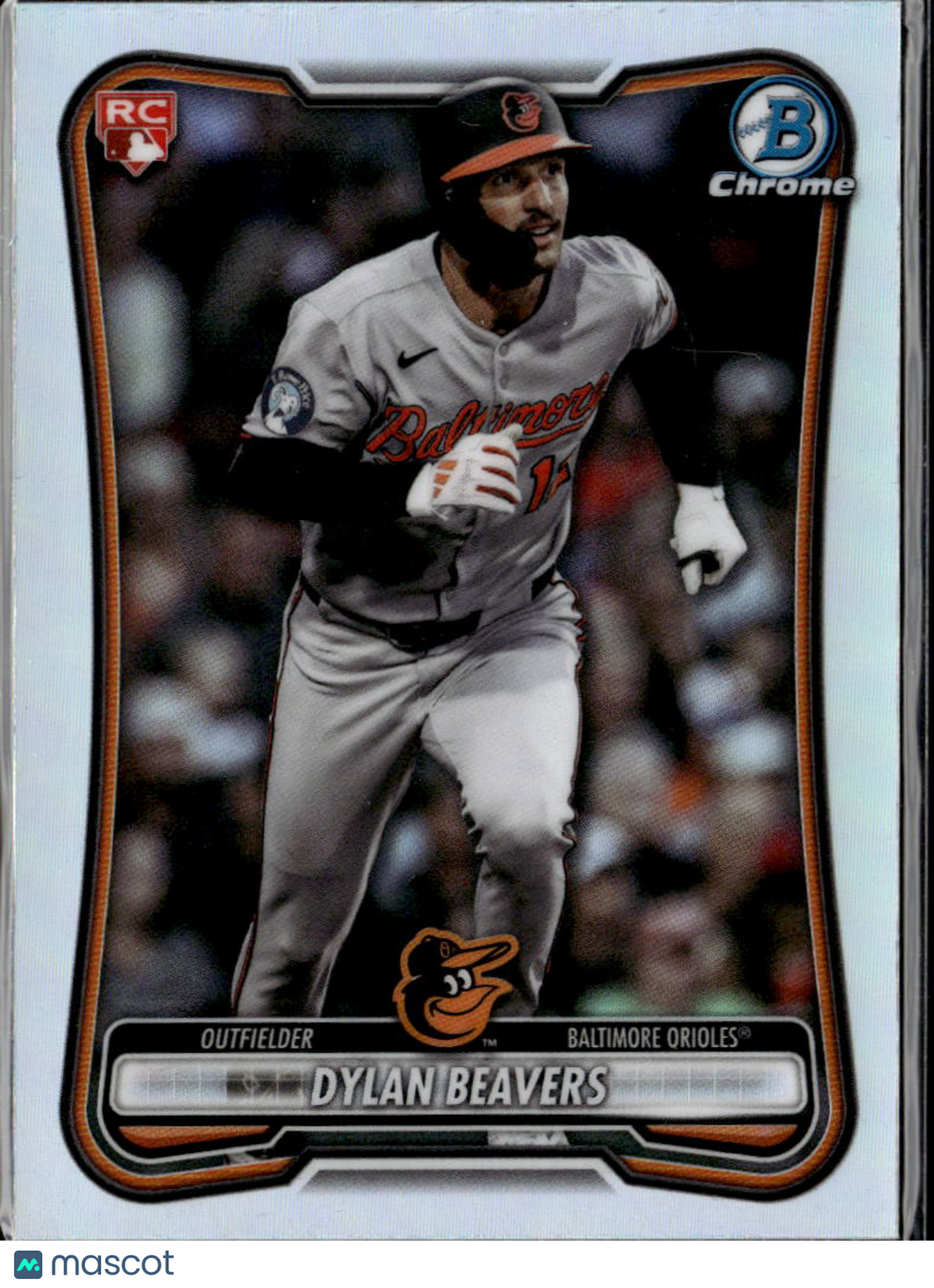 Dylan Beavers 2026 Bowman Chrome RED Rookie RC Baltimore Orioles