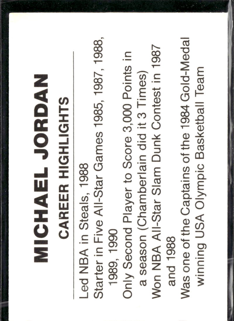 Michael Jordan 1990 Promo Career Highlights Chicago Bulls