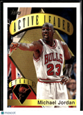 Michael Jordan 1995 Topps Active Leader #4 Chicago Bulls