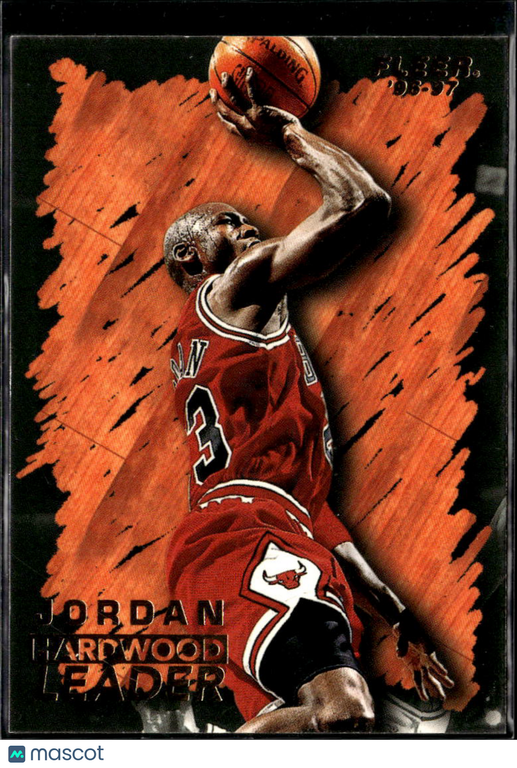 Michael Jordan 1996-97 Fleer Hardwood Leader Chicago Bulls