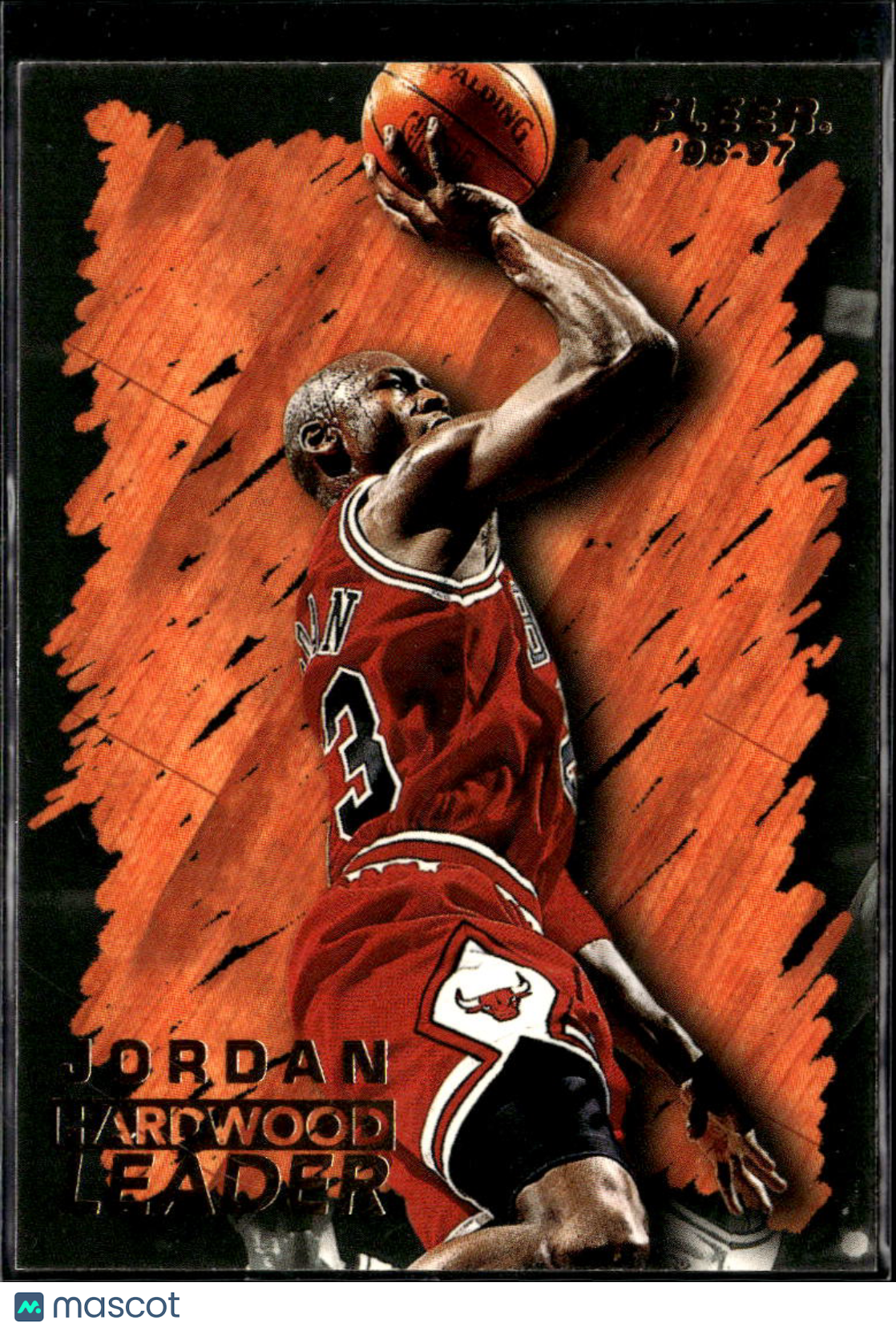 Michael Jordan 1996-97 Fleer Hardwood Leader Chicago Bulls