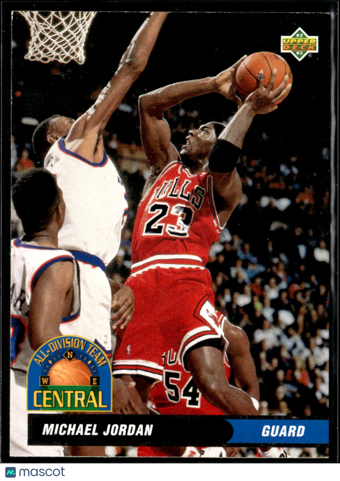 Michael Jordan 1993 Upper Deck #AD9 Chicago Bulls