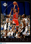 Michael Jordan 1996 Upper Deck Excellence #165 Chicago Bulls