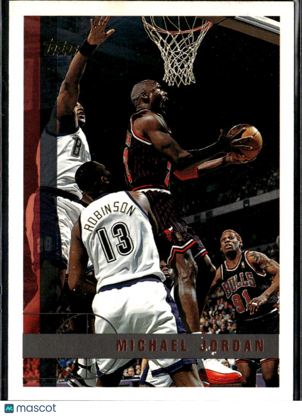 Michael Jordan 1997 Topps #123 Chicago Bulls