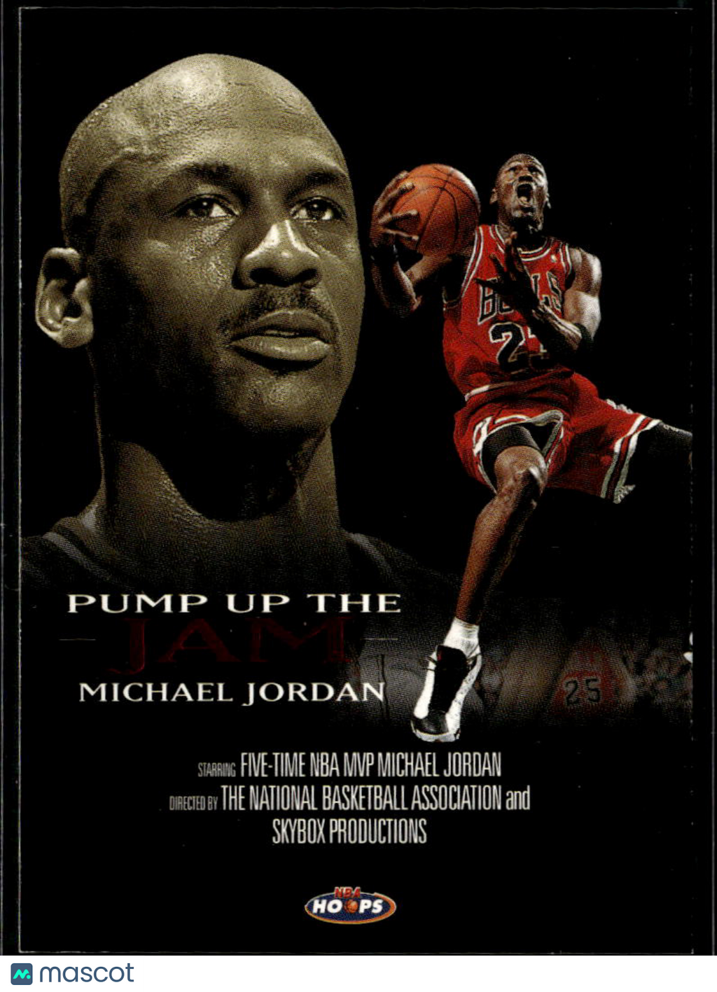 Michael Jordan 1998 SkyBox Hoops Pump Up The Jam Chicago Bulls
