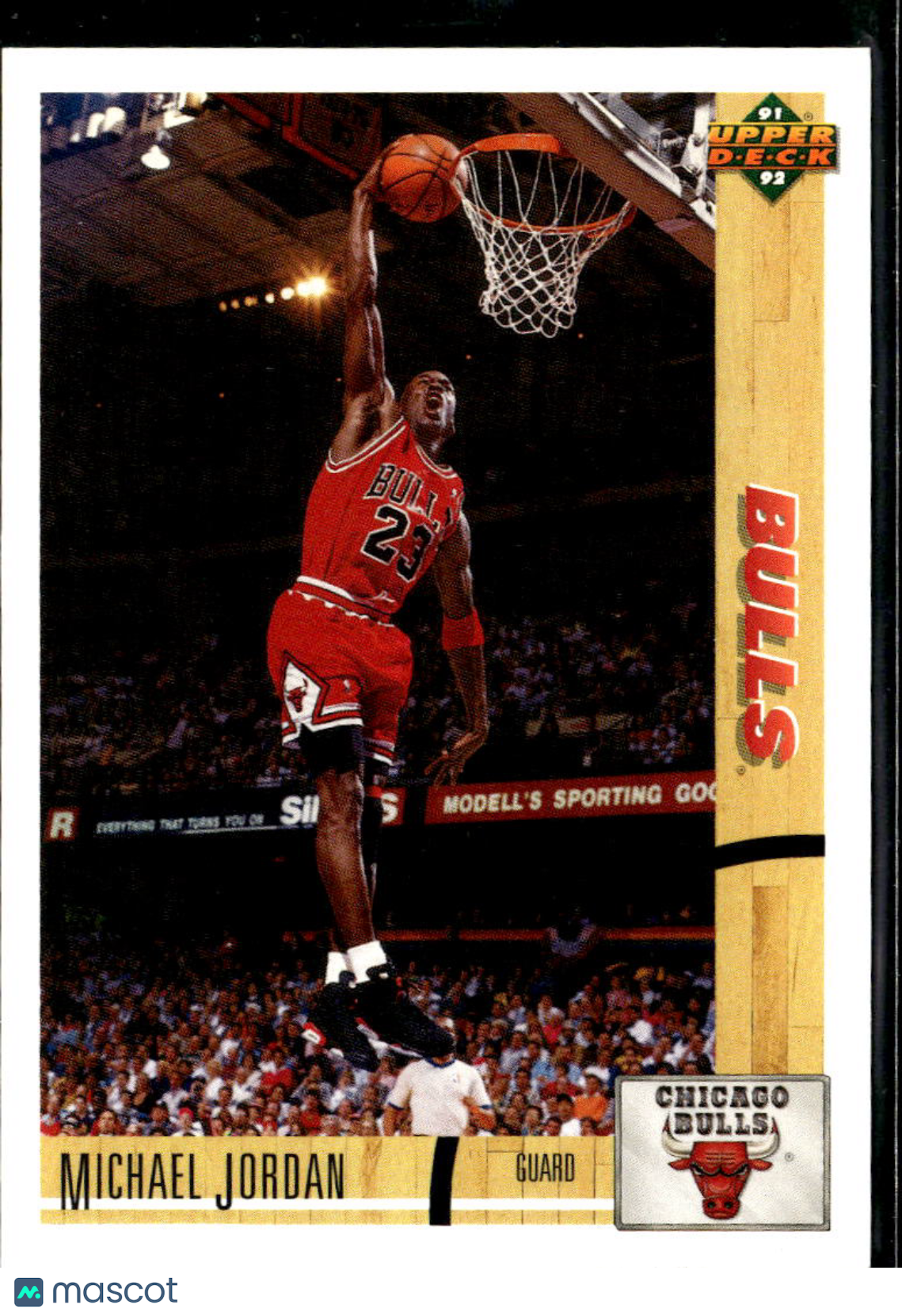 Michael Jordan 1991 Upper Deck #1 Chicago Bulls