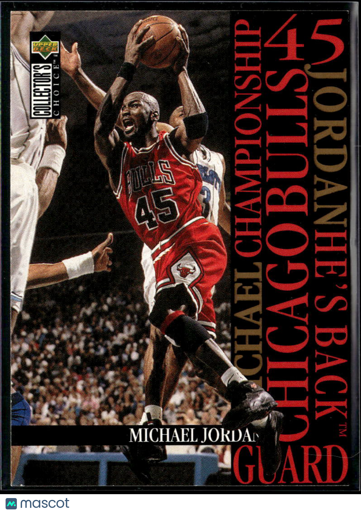 Michael Jordan 1995 Upper Deck Collector's Choice Chicago Bulls