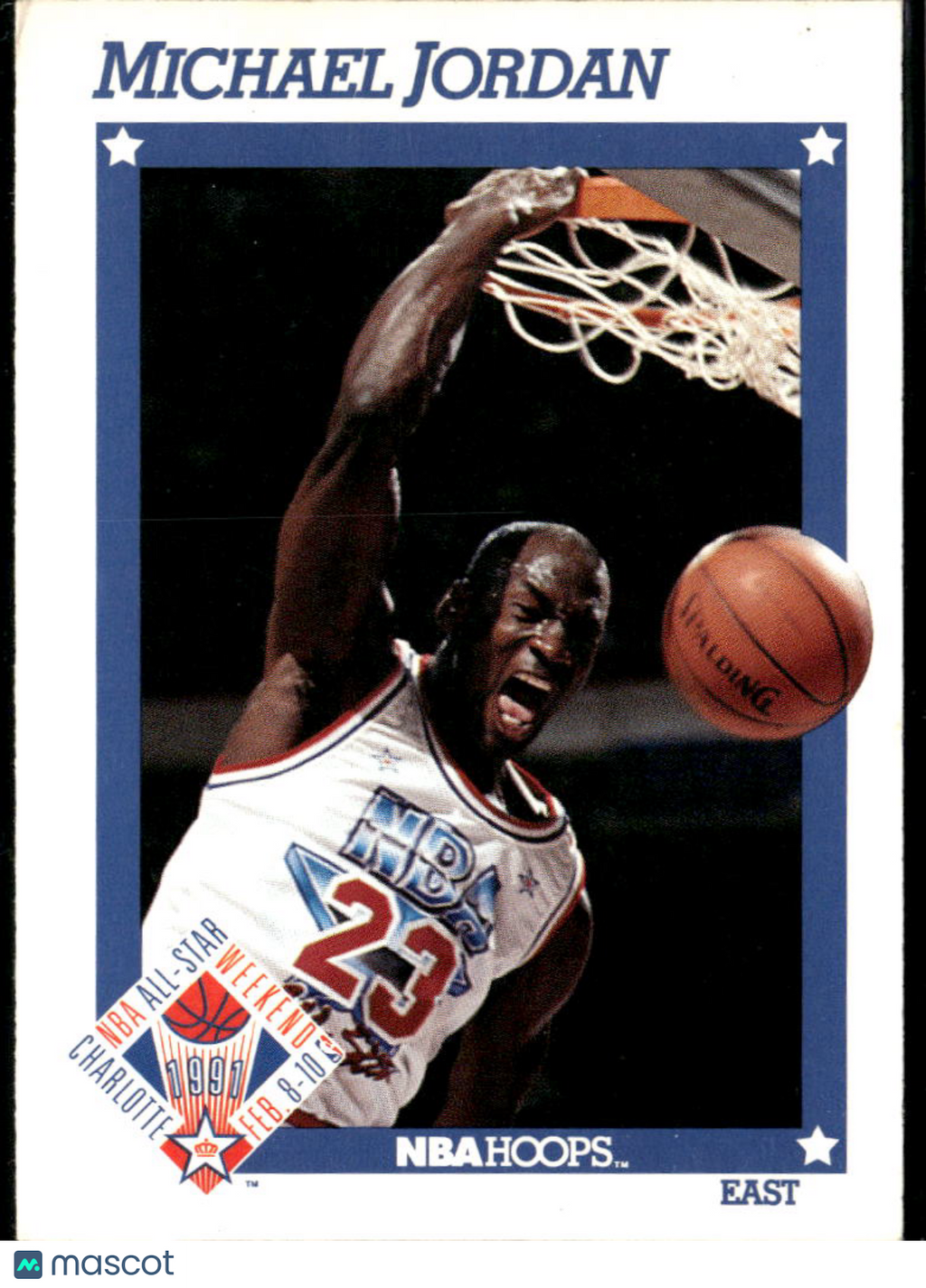 Michael Jordan 1991 NBA Hoops Chicago Bulls
