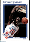 Michael Jordan 1991 NBA Hoops Chicago Bulls