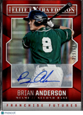 Brian Anderson 2014 Elite Extra Edition Auto Autograph /649 Miami Marlins