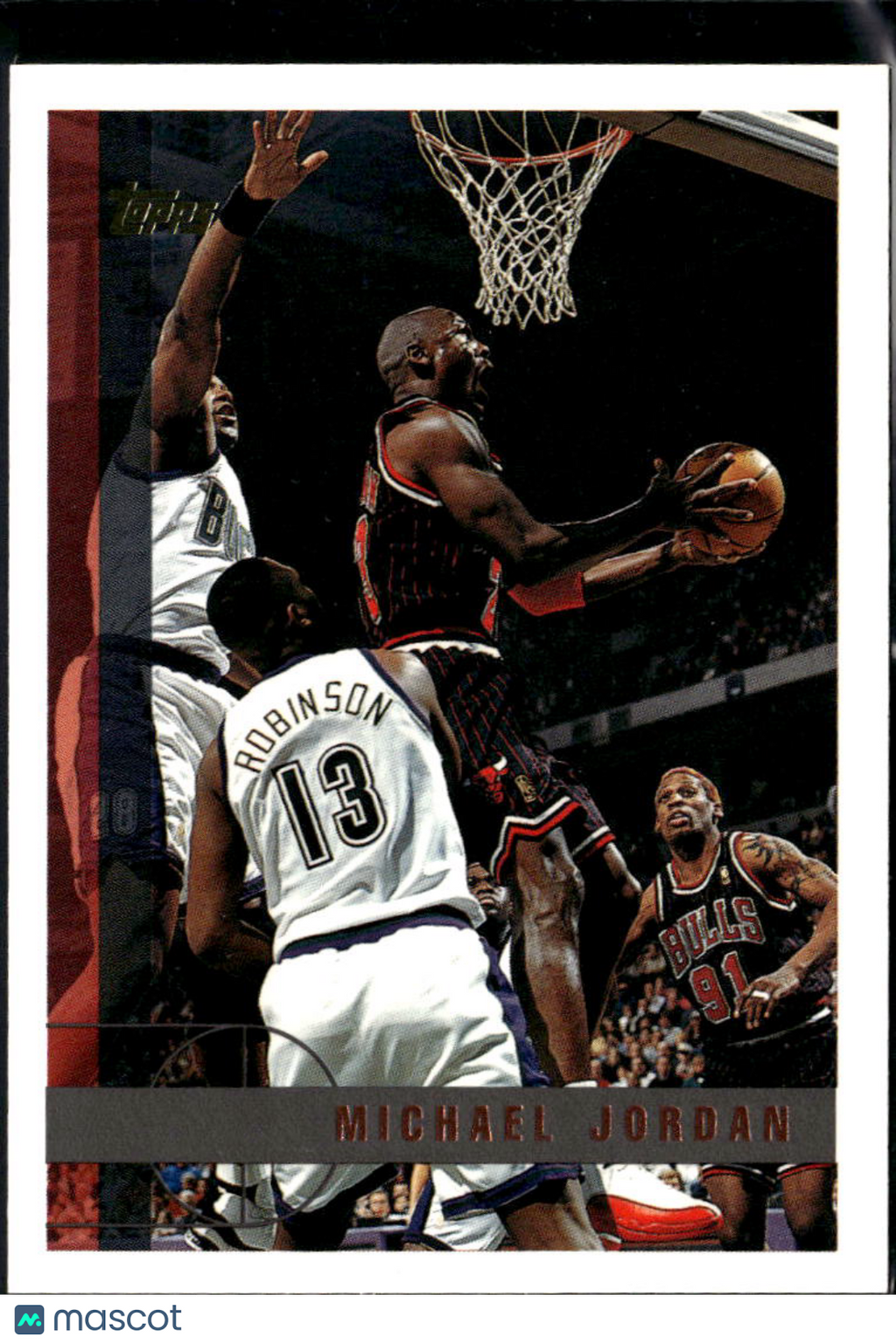 Michael Jordan 1997 Topps #123 Chicago Bulls