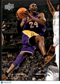 Kobe Bryant 2008-09 Upper Deck #82 Los Angeles Lakers