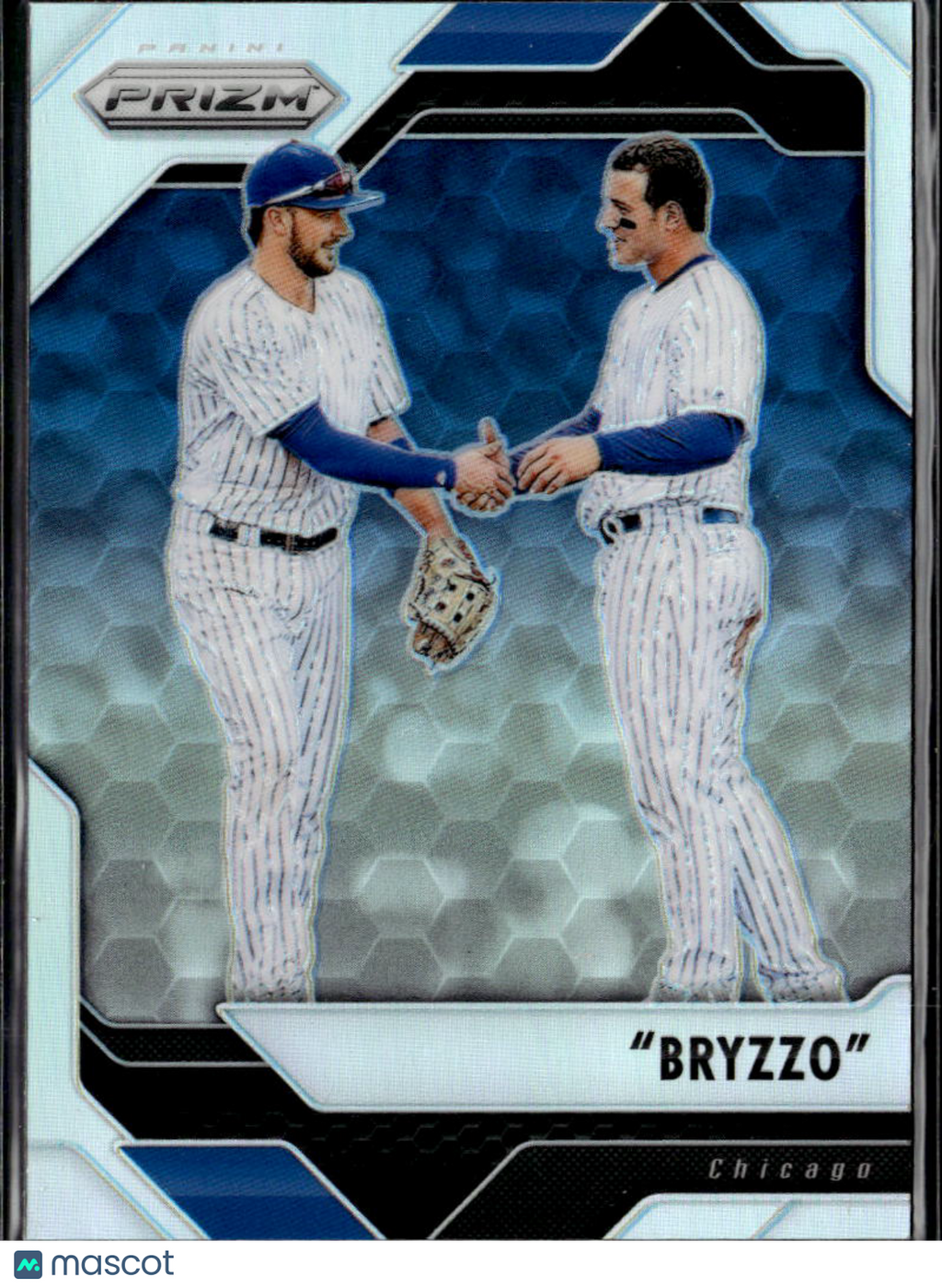 Anthony Rizzo Kris Bryant 2017 Panini Prizm Bryzzo Silver Prizm Chicago Cubs