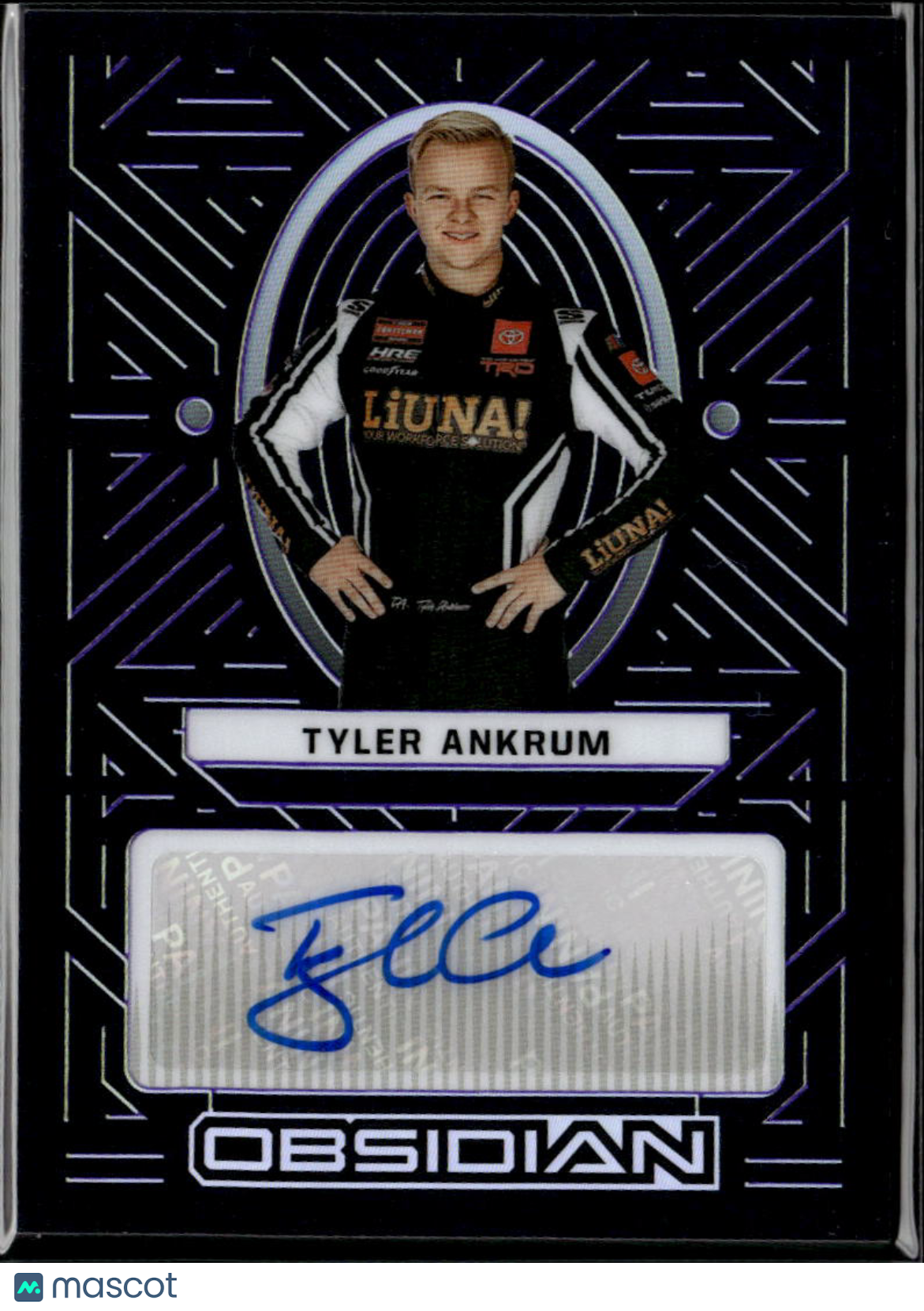 Tyler Ankrum 2023 Obsidian Racing Auto Autograph 16/49