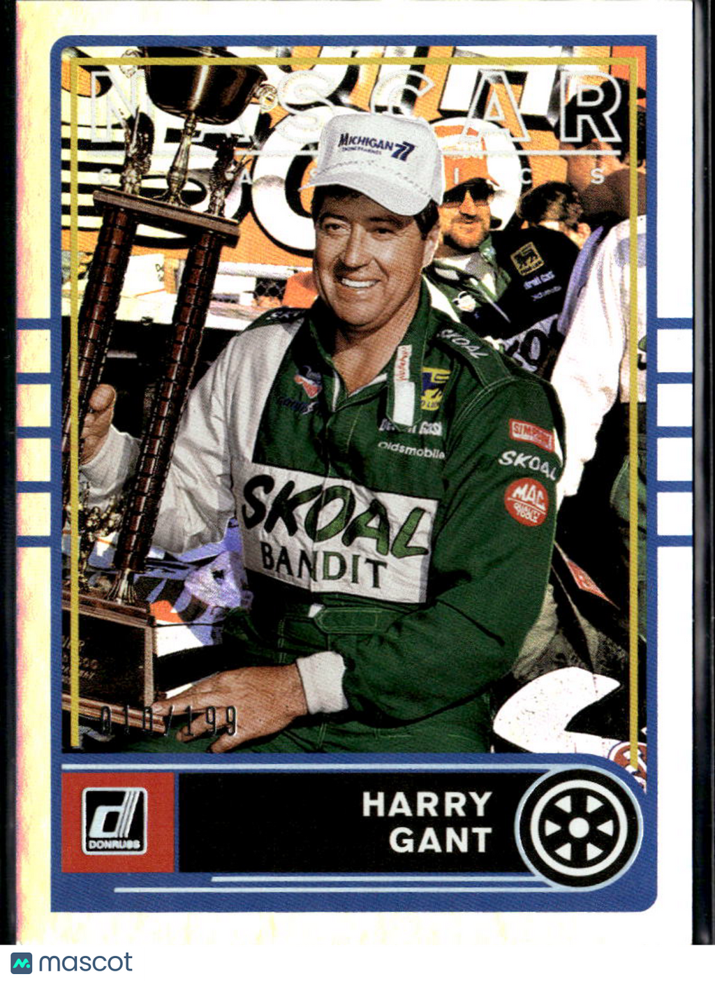 Harry Gant 2021 Donruss Racing Holo 10/199