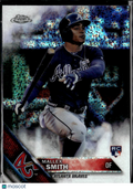 Mallex Smith 2016 Topps Chrome White Sparkle SSP RC Atlanta Braves