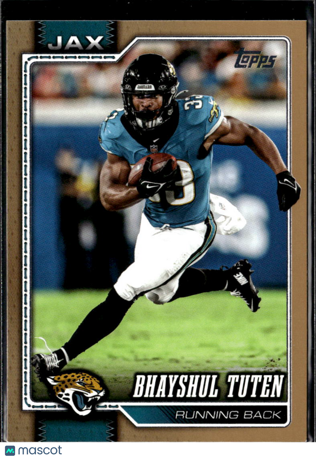 Bhayshul Tuten 2026 Topps 1345/2026 Gold Jacksonville Jaguars