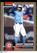 Dansby Swanson 2026 Topps Series Two Gold /2026 Chicago Cubs