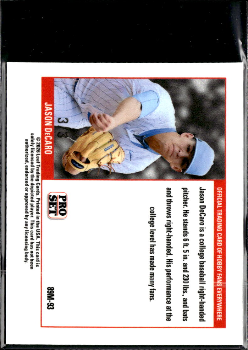 Jason DeCaro 2026 Leaf Pro Set Green 3/3