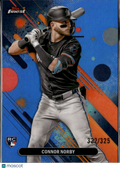 Connor Norby 2025 Topps Finest Blue RC /325 Miami Marlins