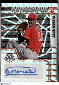 Dauri Moreta 2022 Panini Mosaic RC Auto Autograph Cincinnati Reds
