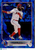 Brandon Marsh 2022 Topps Chrome Sapphire Edition RC Los Angeles Angels