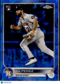 Joe Perez 2022 Topps Chrome Update Sapphire Edition RC Houston Astros