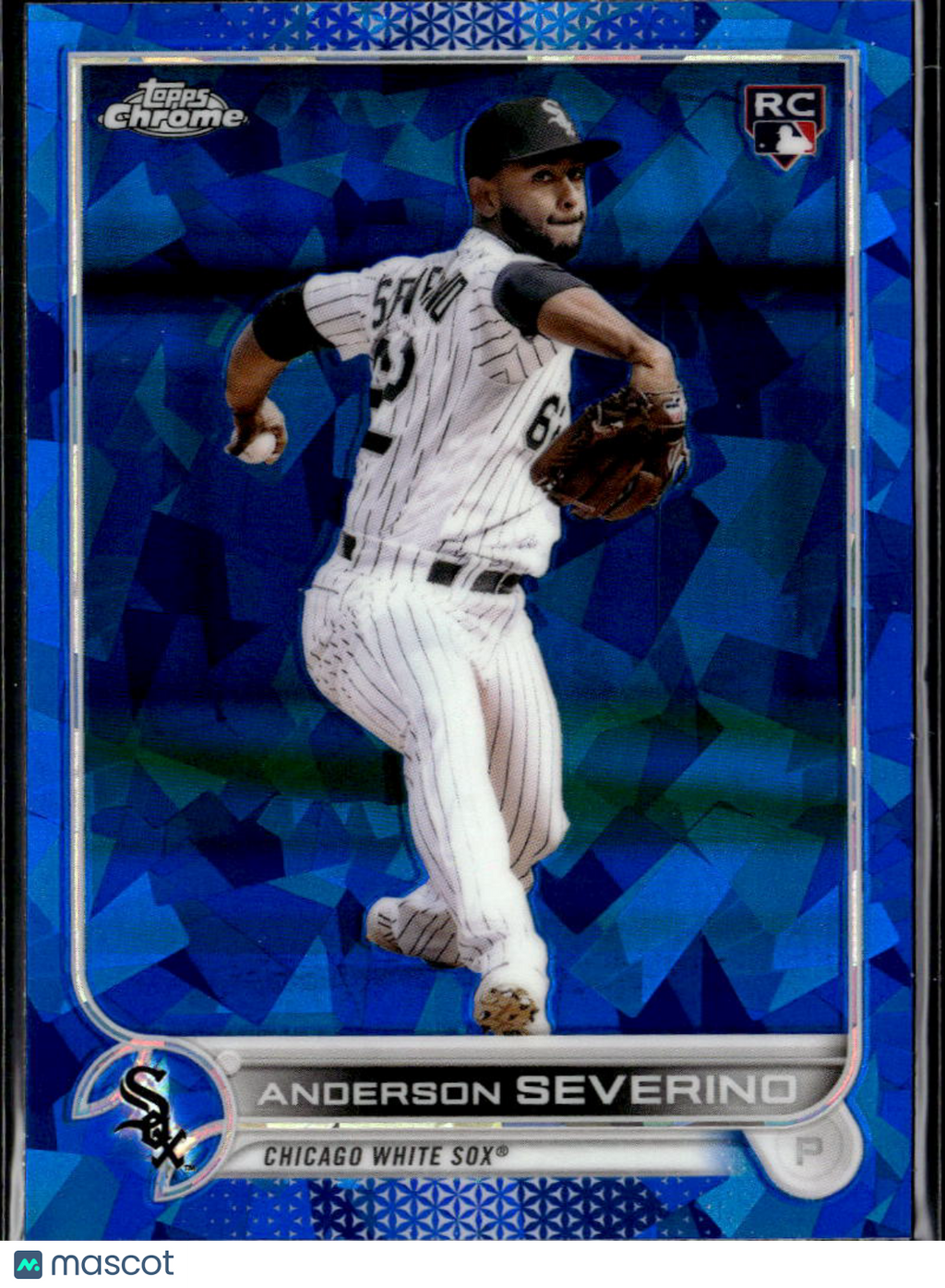 Anderson Severino 2022 Topps Chrome Sapphire RC Chicago White Sox