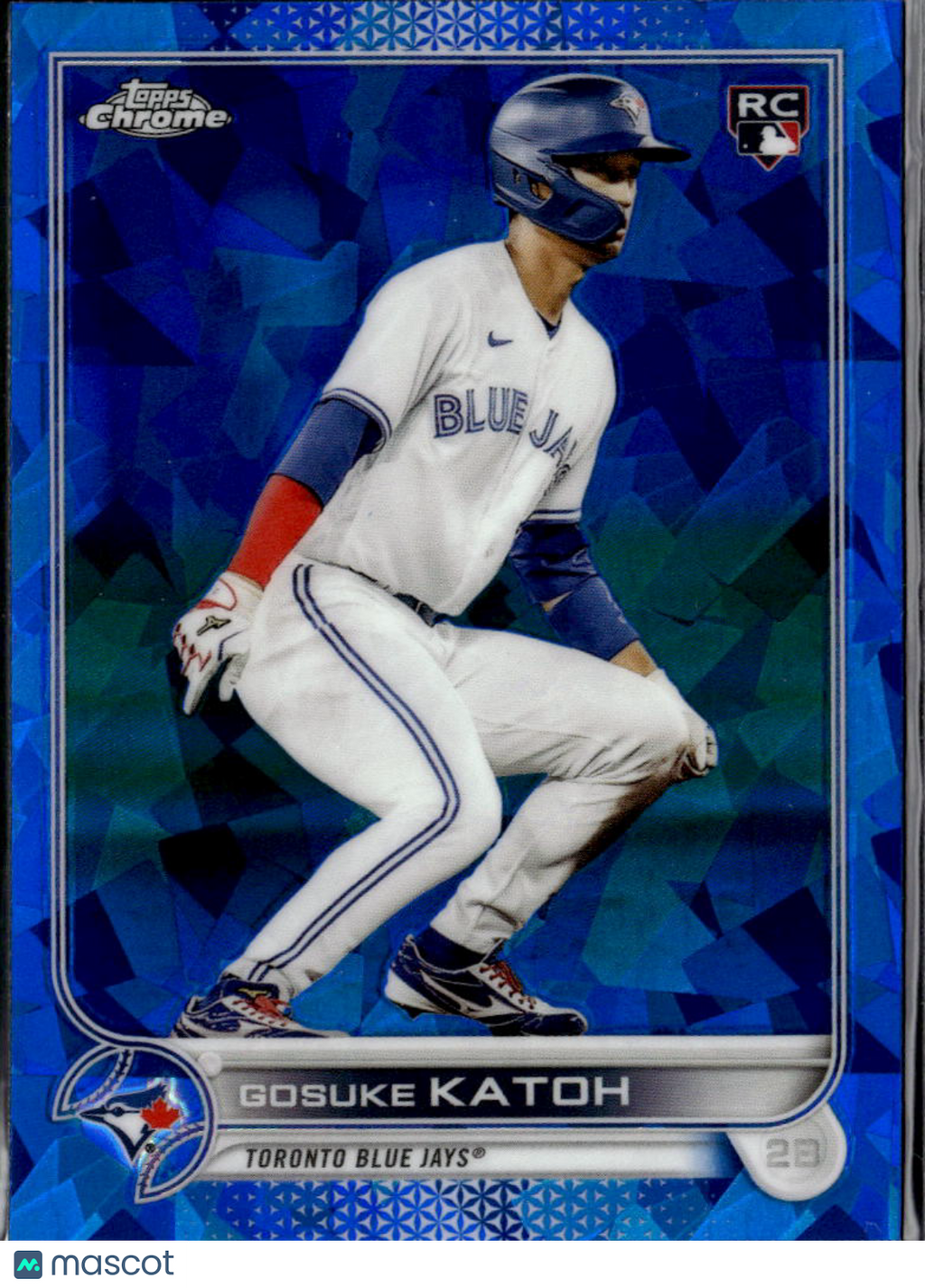 Gosuke Katoh 2022 Topps Chrome Sapphire Update Series RC Toronto Blue Jays