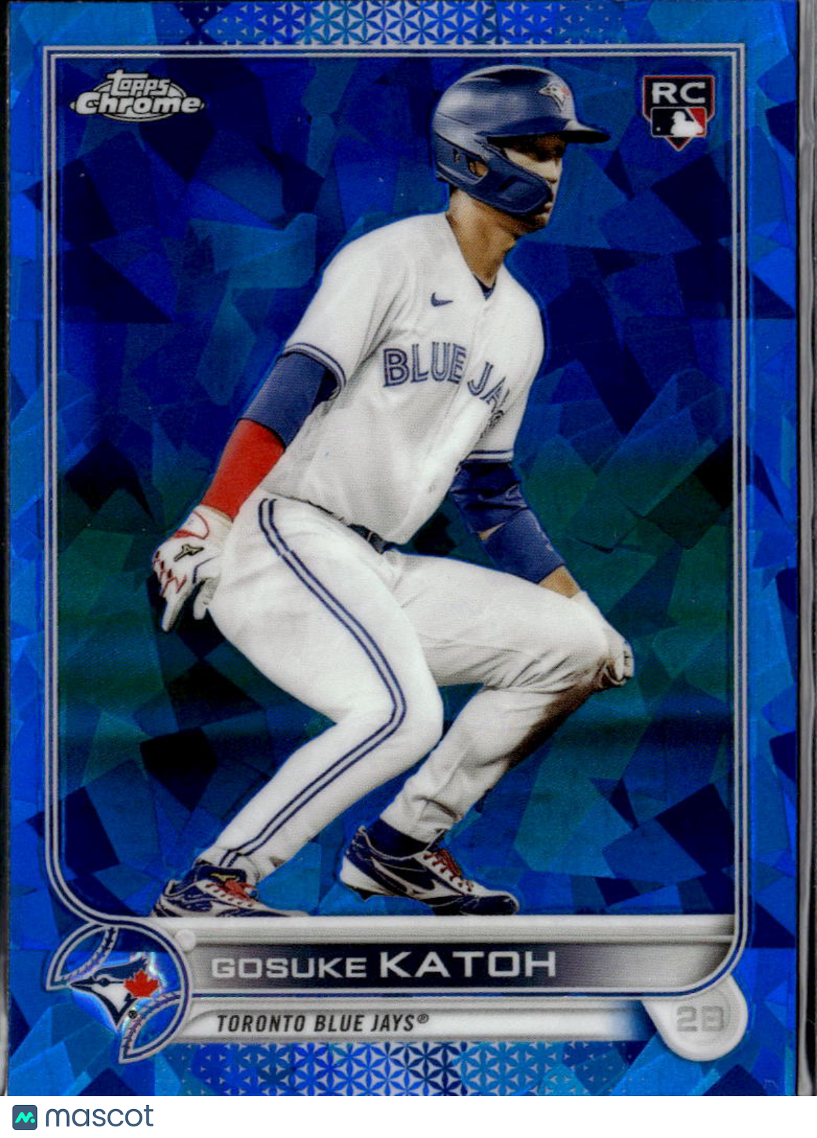 Gosuke Katoh 2022 Topps Chrome Sapphire Update Series RC Toronto Blue Jays