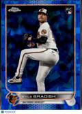Kyle Bradish 2022 Topps Chrome Update Sapphire Edition RC Baltimore Orioles