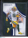 Christian Watson 2025 Immaculate Collection Blue 1/50 #39 Green Bay Packers