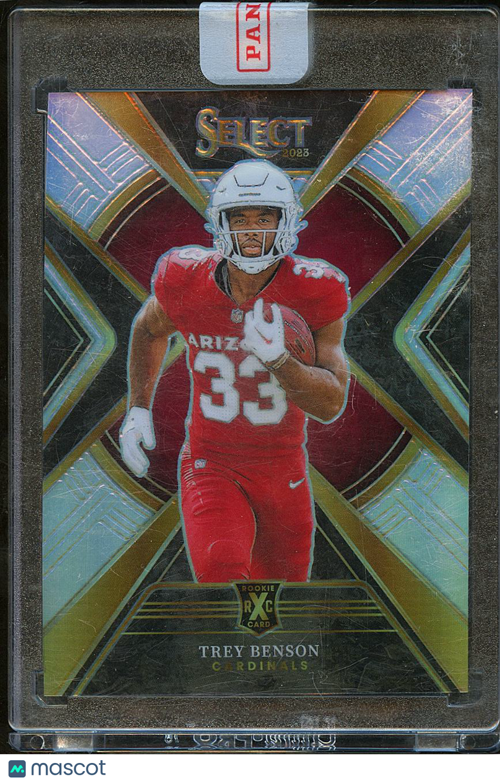 Trey Benson 2024 Select XRC Silver Prizm Rookie RC Arizona Cardinals