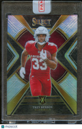 Trey Benson 2024 Select XRC Silver Prizm Rookie RC Arizona Cardinals