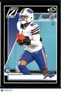 Ray Davis 2024 Zenith Rookie RC 4th Down /25 Buffalo Bills