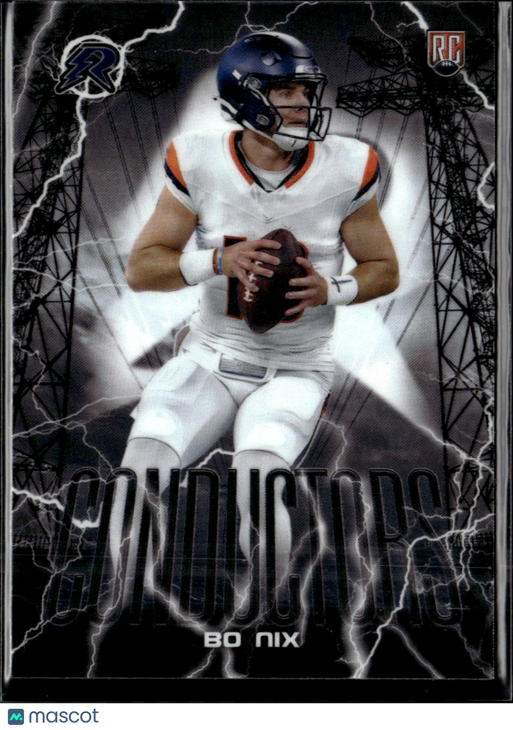 Bo Nix 2025 Topps Resurgence Conductors Rookie RC Denver Broncos
